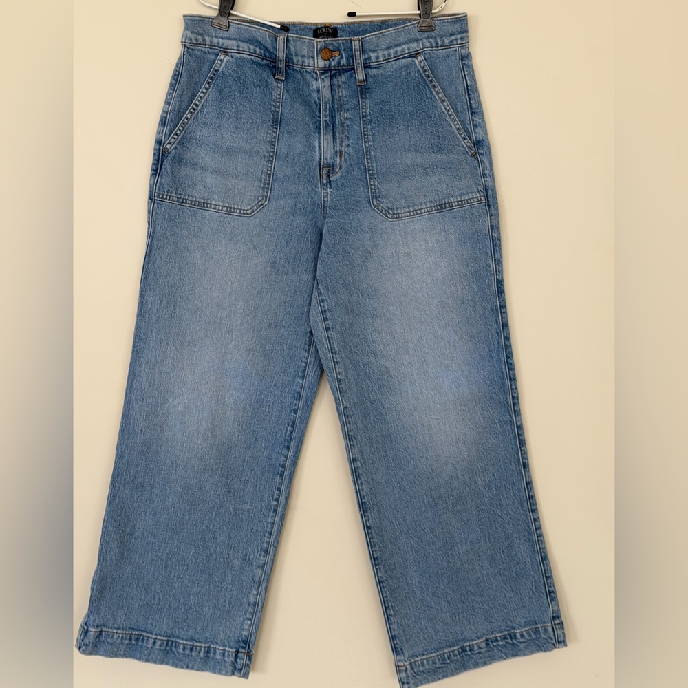 J. Crew Women's High Rise Jeans - Light Blue